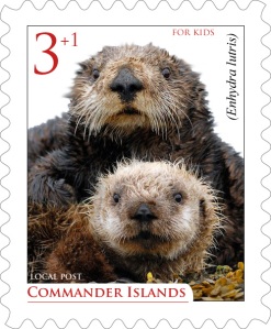 Stamp of Commander Islands
